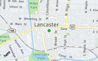 Map of Lot 1 DD-W, Lancaster, OH 43130, USA