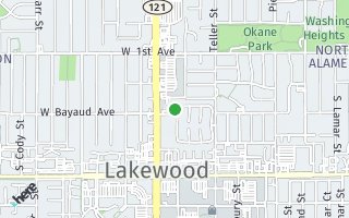 Map of 7445 W. Maple Drive, Lakewood, CO 80226, USA
