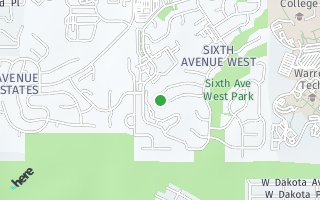 Map of 14591 W. Archer Ave., Golden, CO 80401, USA