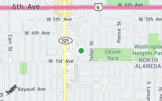 Map of 232 Vance Street, Lakewood, CO 80026, USA