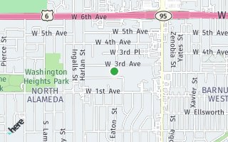 Map of 5710 W. 3rd Ave., Lakewood, CO 80226, USA