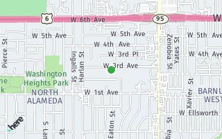 Map of 5720 W. 3rd Ave., Lakewood, CO 80226, USA