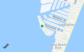 Map of 75 Bayview, Long Beach Township, NJ 08008, USA