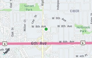 Map of 730 Kipling Street, Lakewood, CO 80215, USA