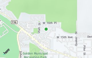 Map of 17208 W. 16th Ave., Golden, CO 80401, USA