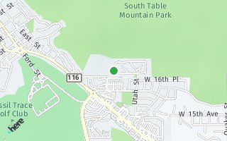 Map of 17425 Rimrock Drive, Golden, CO 80401, USA