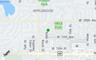Map of 11354 W 18th Ave., Lakewood, CO 80215, USA