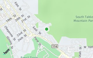 Map of 301 Lookout View Dr., Golden, CO 80401, USA