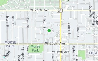 Map of 2230 Zephyr St., Lakewood, CO 80214, USA