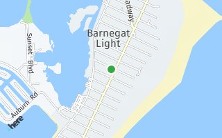 Map of 10 W 13th Street, Barnegat Light, NJ 08006, USA