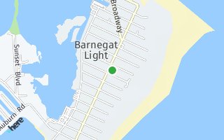 Map of 1104 Central Ave, Barnegat Light, NJ 08006, USA