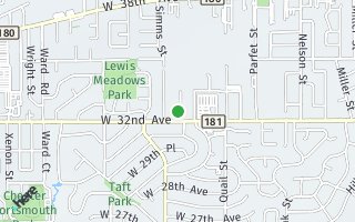 Map of 3221 Routt Street, Wheat Ridge, CO 80033, USA