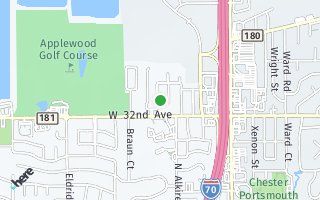 Map of 3240 Arbutus Street, Golden, CO 80401, USA
