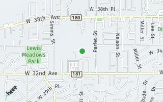 Map of 3415 Quail Street, Wheat Ridge, CO 80033, USA