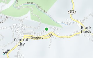 Map of 1 Casey Street, Central City, CO 80427, USA