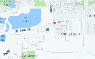 Map of 14122 W. 59th Ave., Arvada, CO 80004, USA