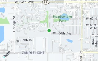 Map of 6033 Alkire Court, Arvada, CO 80004, USA