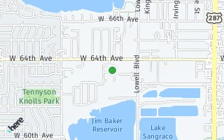 Map of 3875 W. 63rd Ave., Arvada, CO 80003, USA