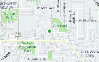 Map of 6482 Owens St., Arvada, CO 80004, USA