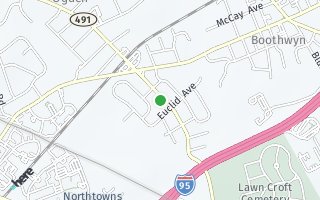 Map of 2230 Naamans Creek Road, Upper Chichester, PA 19014, USA