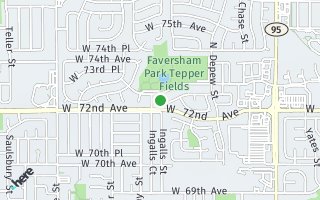 Map of 5950 W. 72nd Drive, Arvada, CO 80003, USA