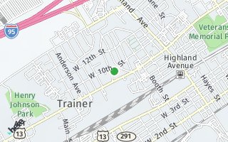 Map of 3427 W 10th Street, Chester, PA 19013, USA