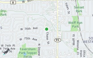 Map of 5585 W. 76th Ave. 102, Arvada, CO 80003, USA