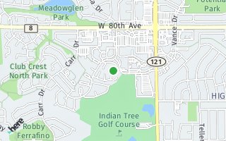 Map of 7857 Allison Ct., Arvada, CO 80005, USA
