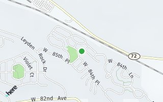 Map of 8614 Rogers Way #B, Arvada, CO 80007, USA