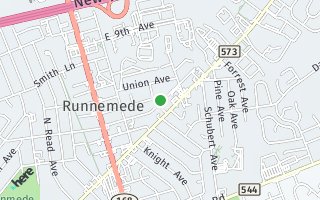 Map of 303 E. 3rd Avenue, Runnemede, NJ 08078, USA