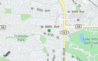 Map of 8758 Allison Drive #C, Westminster, CO 80005, USA