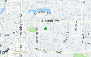 Map of 9856 Lafayette Street, Thornton, CO 80229, USA