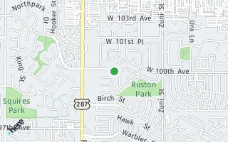 Map of 9916 Eliot St, Federal Heights, CO 80260, USA