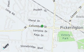 Map of 226 W Columbus St, Pickerington, OH 43147, USA