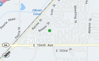 Map of 10576 Troy Way, Commerce City, CO 80022, USA