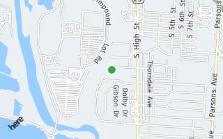 Map of 115 W Castle Rd, Columbus, OH 43207, USA
