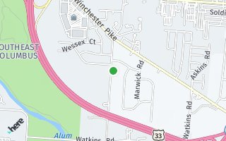 Map of 2960 Schwartz Rd, Columbus, OH 43232, USA