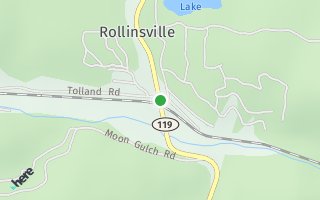 Map of Sold 0 Highway 119, Rollinsville, CO 80474, USA