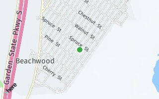 Map of 1312 Spray Avenue, Beachwood, NJ 08722, USA