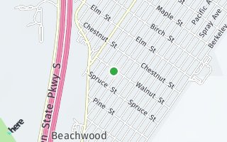 Map of 1201 Anchor Avenue, Beachwood, NJ 08722, USA