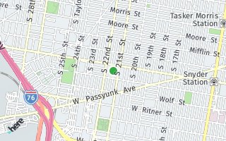 Map of 2116 S. Norwood Street, Philadelphia, PA 19145, USA