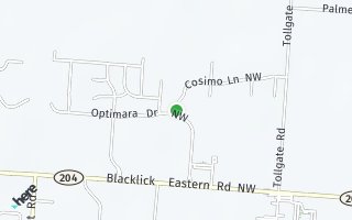 Map of 7037 Cosimo Lane NW, Pickerington, OH 43147, USA