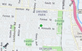 Map of 1082 Seymour Avenue, Columbus, OH 43206, USA