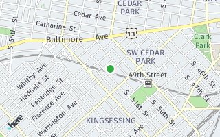 Map of 5025 Warrington - Building. 304, Philadelphia, PA 19143, USA