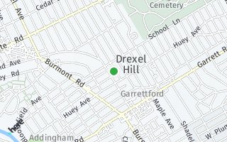 Map of 528 Mason Avenue, 3rd FL, Drexel Hill, PA 19026, USA
