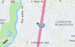 Map of 1392 Knollwood Drive, Columbus, OH 43232, USA