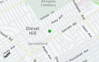 Map of 448 Lombardy Avenue, Drexel Hill, PA 19026, USA