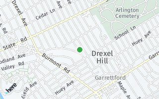 Map of 619 Edmonds Avenue, Drexel Hill, PA 19026, USA