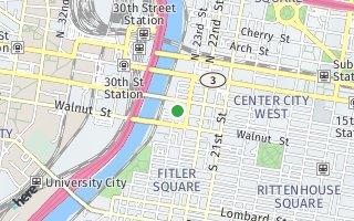 Map of 2321-23 Sansom Street #2C, Philadelphia, PA 19103, USA