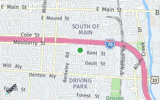 Map of 724 Seymour Avenue, Columbus, OH 43205, USA